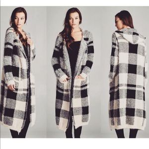 Cherish Oversized Sweater Duster - Soft